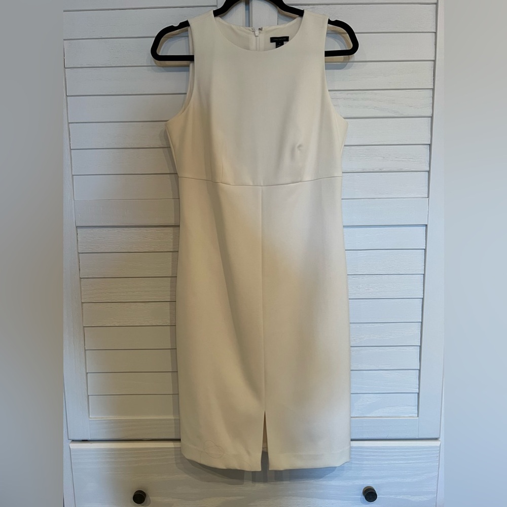 Ann Taylor White Cocktail Dress